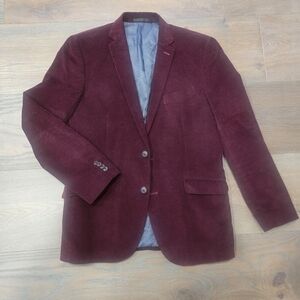Unlisted by Kenneth Cole Burgundy Blazer